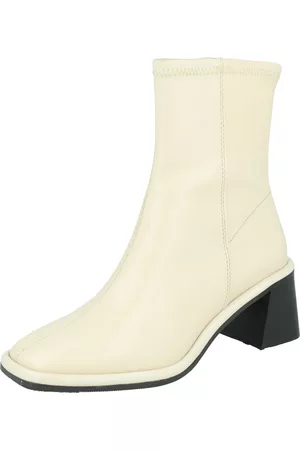River Island Mulher Botas com plataforma - Botim 'BLOCK HEEL ZIP SOCK BOOT