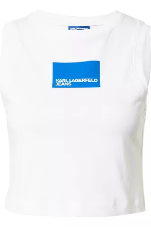 Karl Lagerfeld Mulher T-shirts & Manga Curta - Top