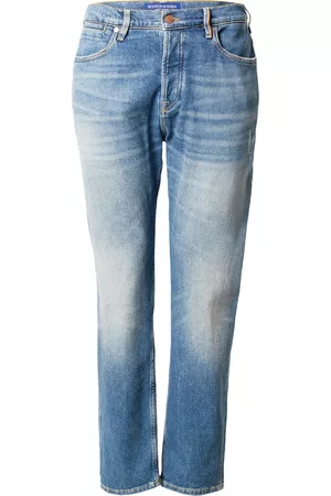 Scotch&Soda Homem Calças de ganga Tapered - Calças de ganga 'The Drop regular tapered jeans — Blue Li