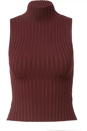 LENI KLUM x ABOUT YOU Mulher Tops de Malha - Top de malha 'Daphne