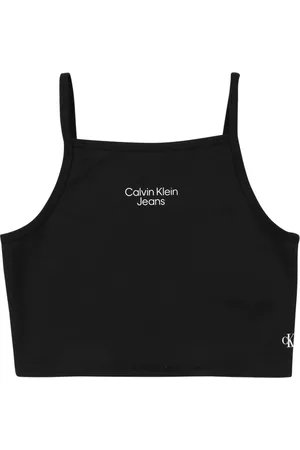 Calvin Klein Menina Tops de Cavas - Top