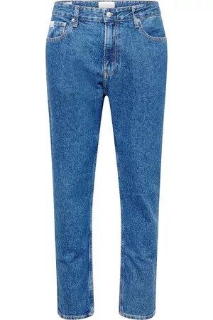Calvin Klein Homem Calças de Corte Reto - Calças de ganga