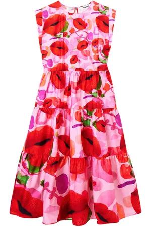 Desigual Mulher Vestidos de Praia - Vestido de verão 'TULIP-LACROIX