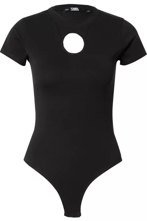 Karl Lagerfeld Mulher T-shirts & Manga Curta - Camisa body