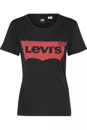 Levi's Mulher T-shirts & Manga Curta - Camisa 'THE PERFECT TEE BLACKS
