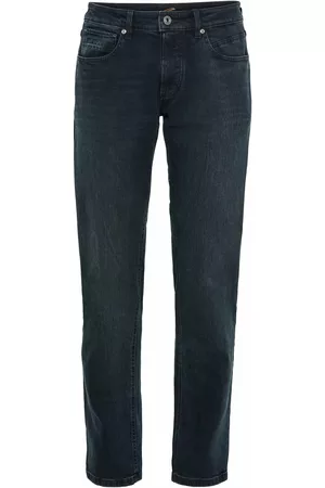 Camel Active Homem Calças de Corte Reto - Calças de ganga
