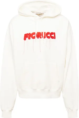 Fiorucci relaxed hoodie with chrome angels in washed black