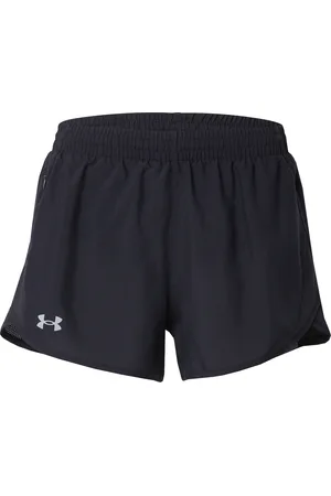 UNDER ARMOUR Slimfit Calças de desporto 'Fly-By 3' em Preto