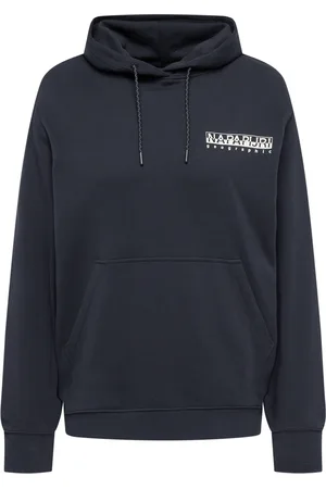 Grey Napapijri Bastien 1/2 Zip Sweatshirt