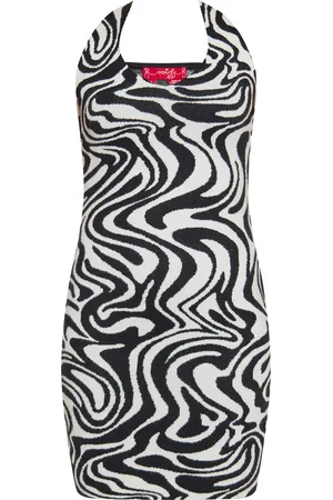 Swirly Vestido de malha