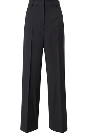 Max Mara Calças com vincos 