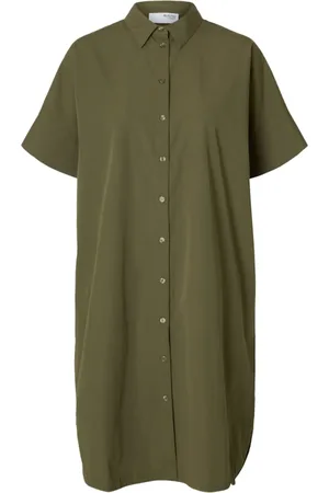 SELECTED Vestidos camiseiros 