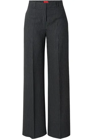HUGO BOSS Calças com vincos 