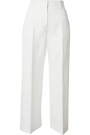 Max Mara Calças com vincos 