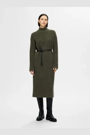 SELECTED Vestido de malha