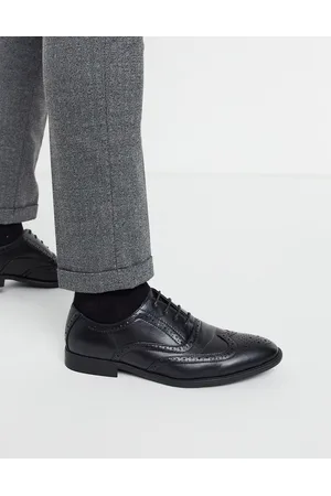 ASOS Homem Oxford & Moccassins - Brogue shoes in faux leather