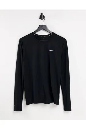 Nike Homem Sweatshirts de Manga larga - Miler Dri-FIT long sleeve t-shirt in