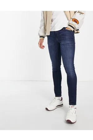 JACK & JONES Intelligence Liam skinny fit stretch jeans in mid