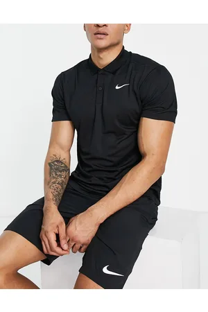 Nike Victory chest Swoosh polo in