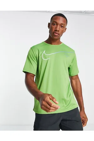 Nike Running Run Division Miler Swoosh t-shirt in