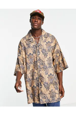 Versace Jeans Couture Tapestry shirt in beige