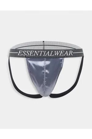 ASOS Satin jock strap with essentialwear waistband