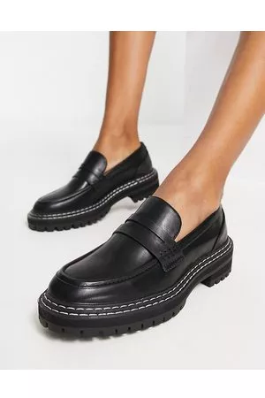 ONLY Loafer with contrast stitching in