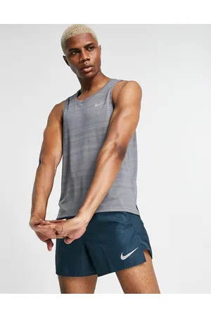 Nike Homem T-shirts & Manga Curta - Miler Dri-FIT vest in