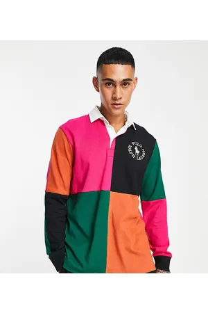 Ralph Lauren X ASOS exclusive collab rugby polo shirt in colour block