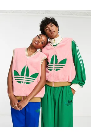 adidas Originals Adicolor 70s' unisex large trefoil vest in