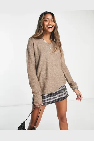 ONLY V neck jumper in marl