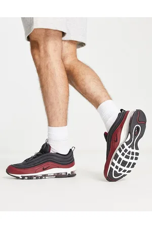 Nike Air Max 97 trainers in and team red