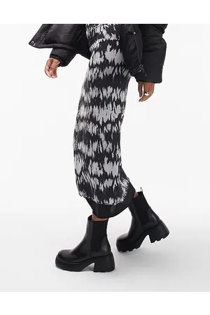 Topshop Margot chunky chelsea boot in
