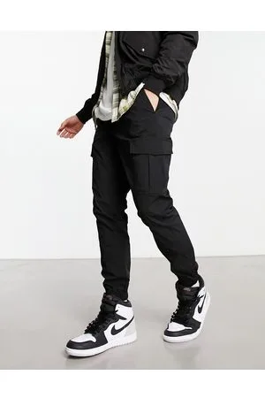 JACK & JONES Intelligence poly cargo trouser in