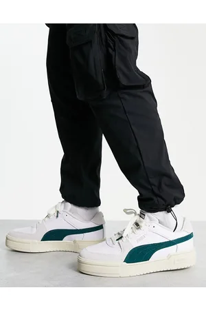 PUMA Homem Sapatos desportivos - CA Pro Ivy League trainers in off white with green detail