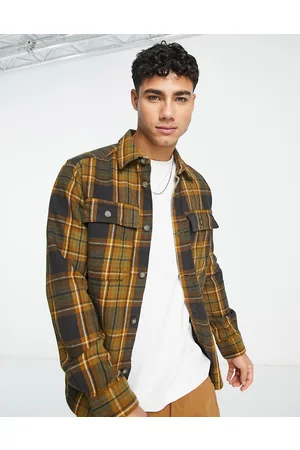 Only & Sons Flannel overshirt in check