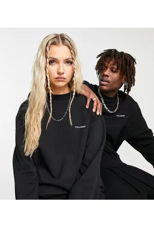 COLLUSION Unisex sweatshirt with logo print in