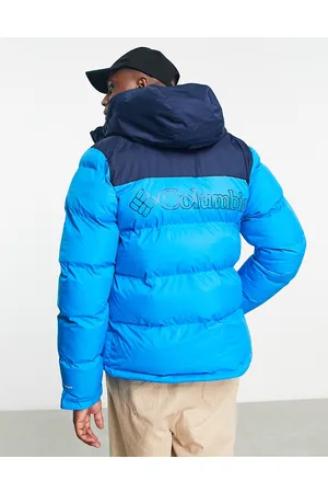 Columbia Homem Casaco ski - Ki Iceline Ridge ski puffer jacket in and blue