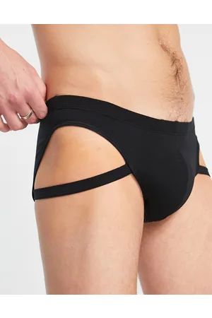 ASOS Jersey briefs with strap detail in