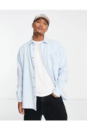 ASOS Homem Camisas Casual - Oversized 90s shirt in vintage flannel in light