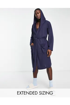 ASOS Robe in waffle with hood