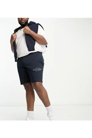 Tommy Hilfiger Homem Calções - Big & Tall curve logo shorts in