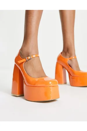 Koi Footwear KOI Mary Jane platform heeled shoes in patent