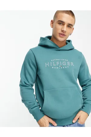 Tommy Hilfiger Curve logo hoodie in