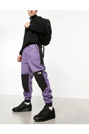 The North Face Denali fleece joggers in and black