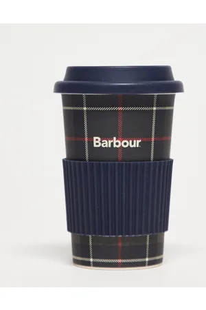 Barbour Tartan travel cup in