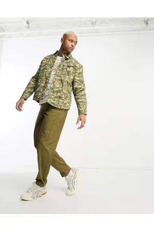 The North Face Heritage loose fit utility trousers in khaki