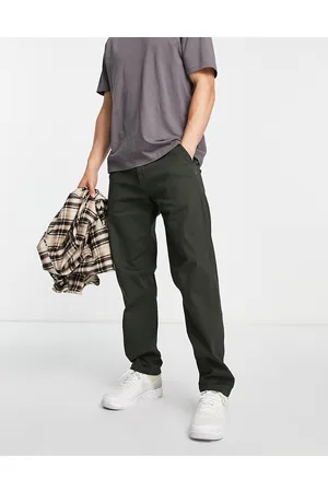 JACK & JONES Intelligence Kane loose fit chino in khaki