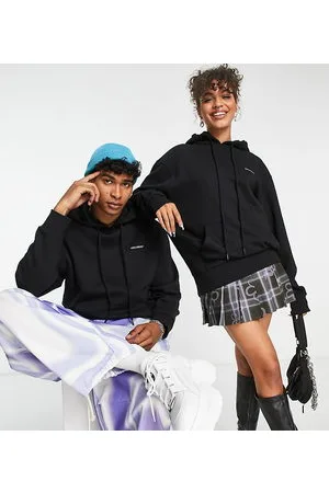COLLUSION Unisex logo hoodie in