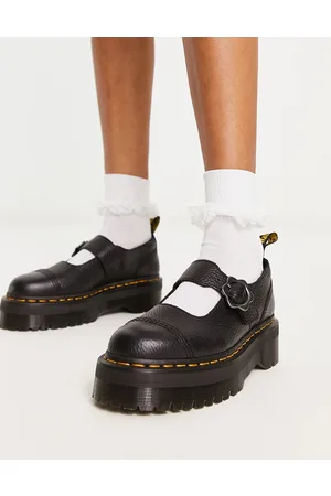 Dr. Martens Mulher Sapatos Mary Jane - Addina flower mary jane shoes in